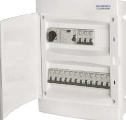 Malmbergs Förmonterad Normcentral Plast 2x12 mod Infälld