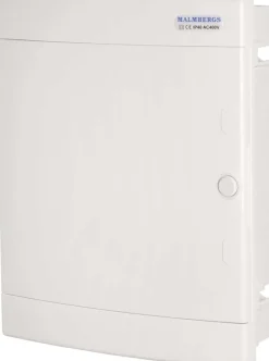 Malmbergs Förmonterad Normcentral Plast 2x12 mod Infälld