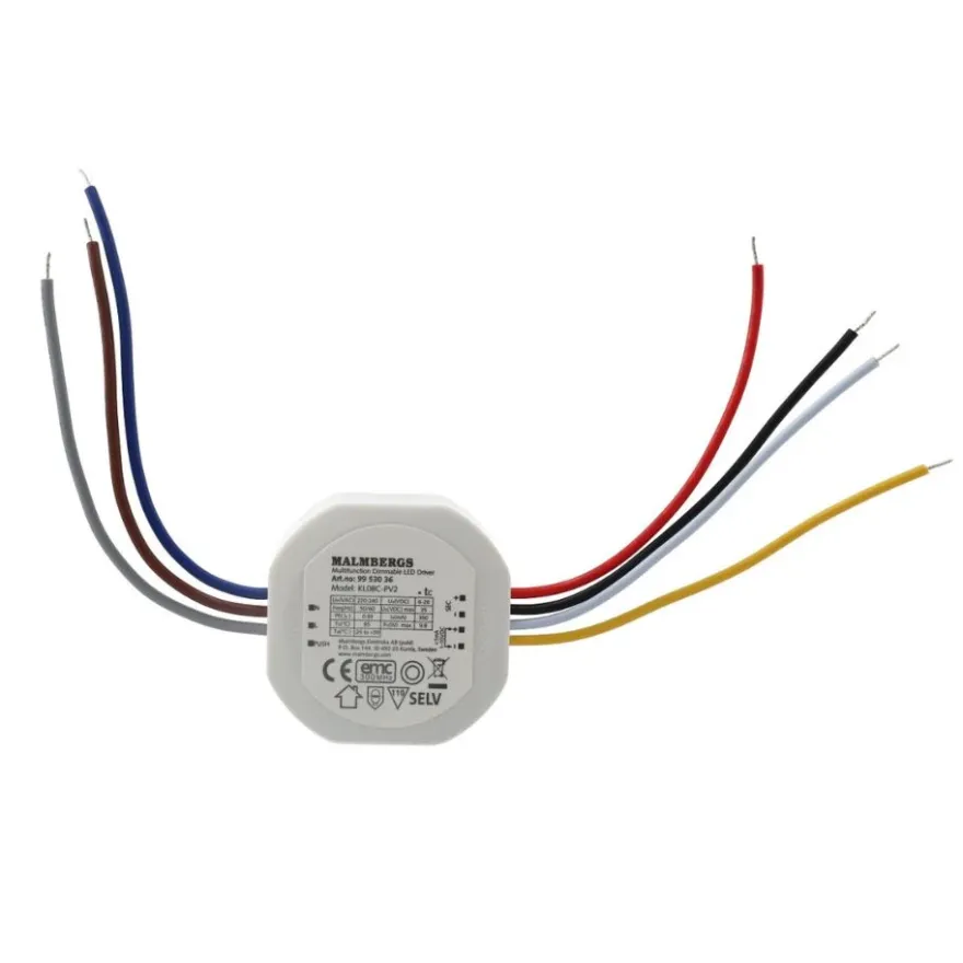 Malmbergs LED-driver 8W 350mA