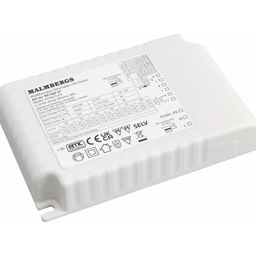 Malmbergs LED-Driver 2x25W
