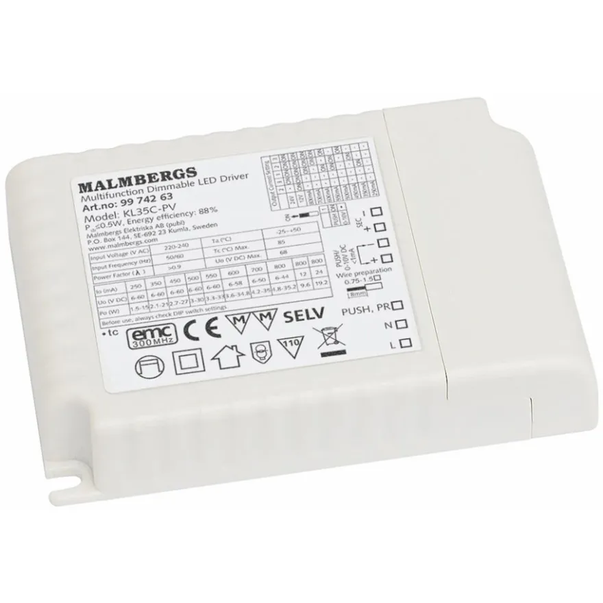 Malmbergs LED-driver 1x35W