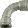 Metallrördelar Rörböj med 2 muff. Galv aducerade inv/gg R15x90°
