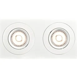 Namron Alfa Downlightram Fyrkant Dubbel