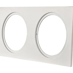 Namron Alfa Downlightram Fyrkant Dubbel