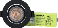 Namron Alfa Tilt LED Downlight 10W 230V
