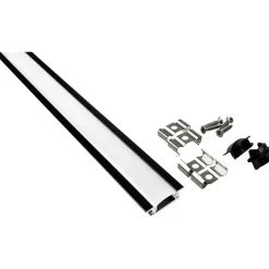 Namron Aluminiumprofil 2507 Infälld 2m