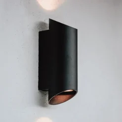 Namron Arya Round Vägglampa Dubbel GU10