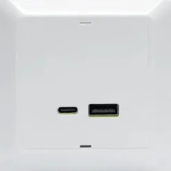 Namron GAN USB A+C Snabbladdare 65W