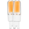 Namron G9 LED 3,3W 360lm 2700K Dim 2-pack