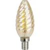 Namron LED Kron Amber Vriden Dim 4W E14 2500K