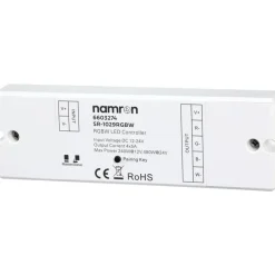 Namron RGBW Controller 12-24VDC med fjärrkontroll