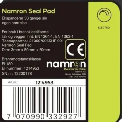 Namron Seal Pad Brandplatta