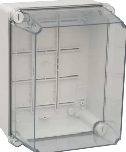 Plastkapsling med transperant lock