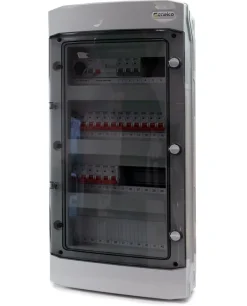 Rogy Förmonterad Central 4-radig 48 moduler IP65