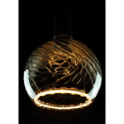 Segula LED Floating Globe 200 Twist Smokey Grey