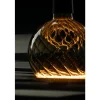 Segula LED Floating Globe 150 Twist Smokey Grey