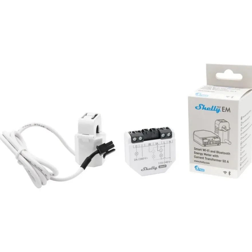Shelly EM Gen3 + 50A CT