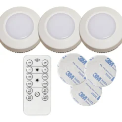 Star Trading Functional LED Batterilampa 3-pack Fjärrkontrol