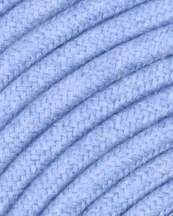 Textilkabel Celeste 2x0,75mm²