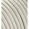 Textilkabel Gräddvit 2x0,75mm²