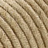 Textilkabel Jute Rund 2x0,75mm²