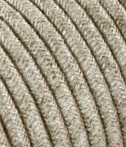 Textilkabel Linne Beige 2x0,75mm²