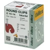 Tillex Clips 10-14mm Faluröd 100-pack