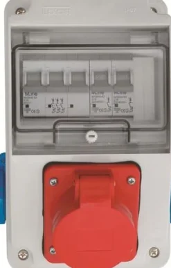Uttagscentral Mini, 16A, IP44