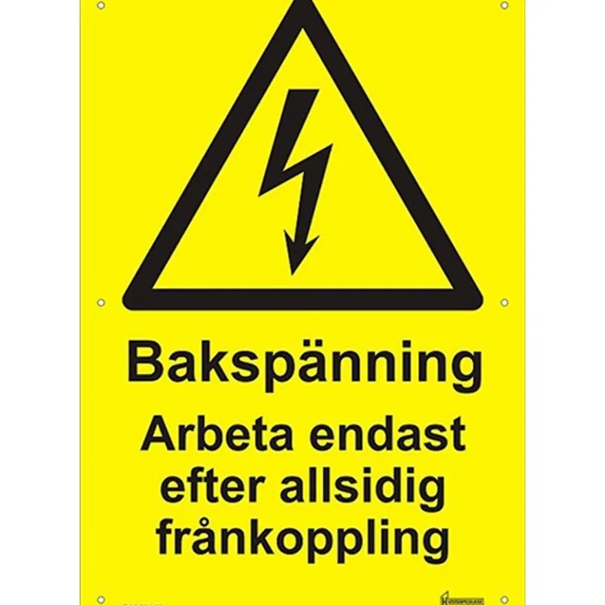 Varningsskylt H14