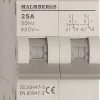 Växlingsomkopplare 2-Pol 25A I-0-II