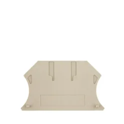 Weidmüller Ändplatta för WDU 2,5-10mm2 Beige