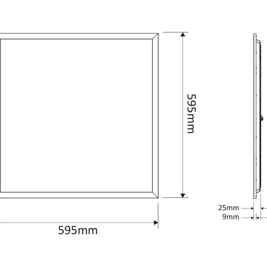 Westal LED-Panel WLP-B On/off