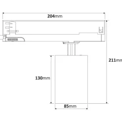 Westal Spot WLT Blick 20W Dim