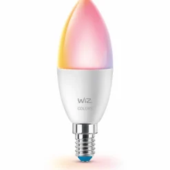 WiZ Wi-Fi BLE 4.9W Kron E14 RGB 3-pack